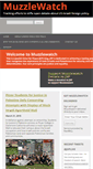 Mobile Screenshot of muzzlewatch.com